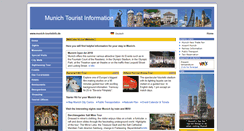 Desktop Screenshot of munich-touristinfo.de